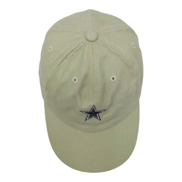 Dallas Cowboys NFL Football Adjustable Size Cap Strapback Baseball Hat Khaki - Picture 8 of 15
